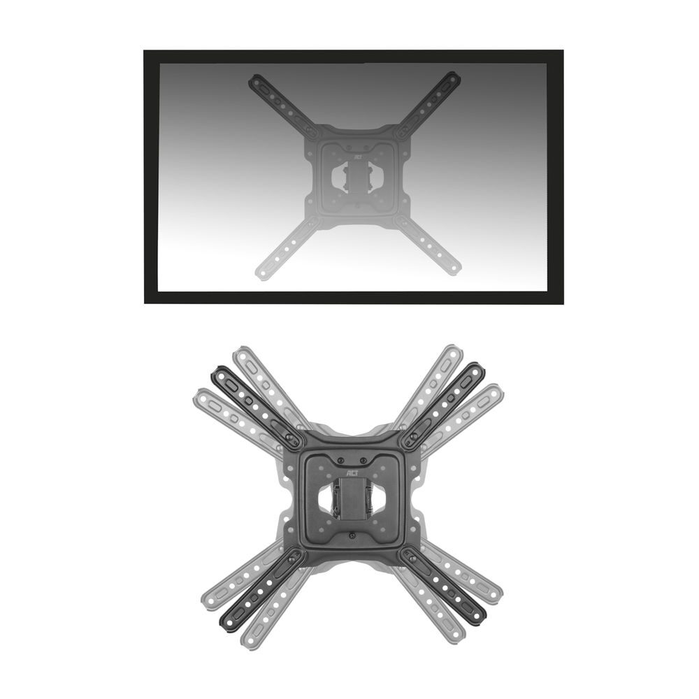 ACT Full motion TV en monitor wandsteun, 23" tot 55", VESA