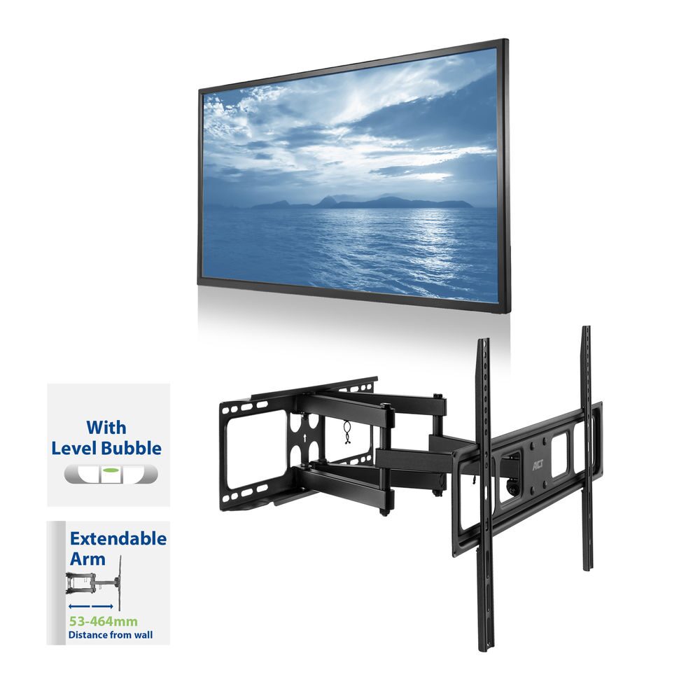 ACT Full motion tv wandsteun, 37" tot 70", VESA