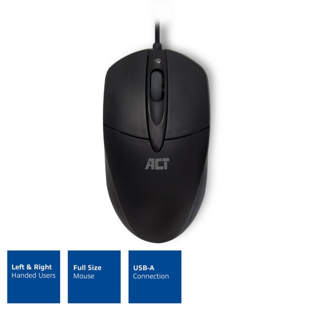 ACT bedrade muis USB 1000 dpi