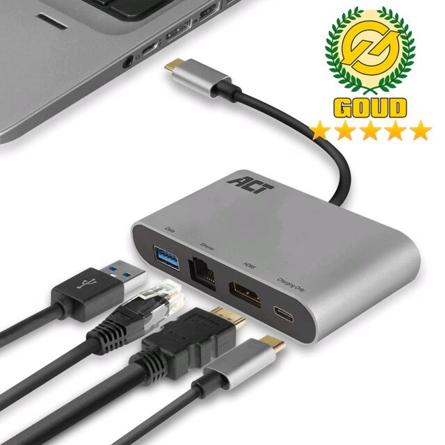 ACT USB-C 4K multiport adapter