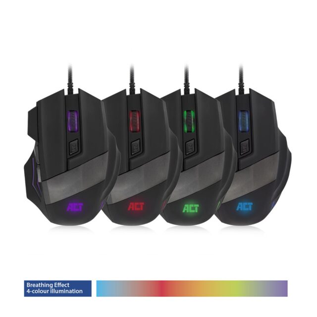 ACT Wired Gaming Mouse with illumination 3200 dpi