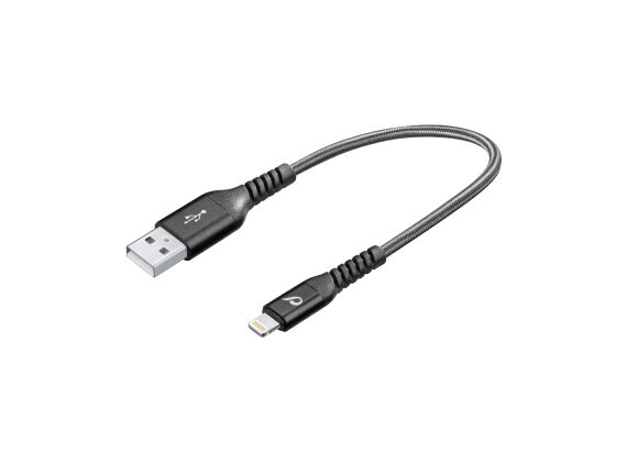 Cellularline Kevlar kabel lightning 15cm