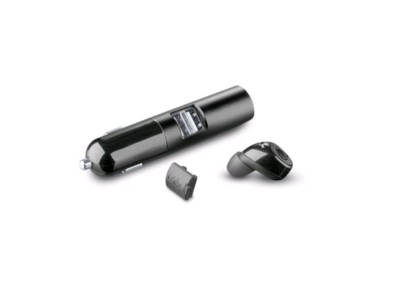 Cellularline - In-ear bluetooth mini met autolader