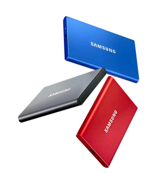 Samsung Portable SSD T7 1TB USB-C Rood