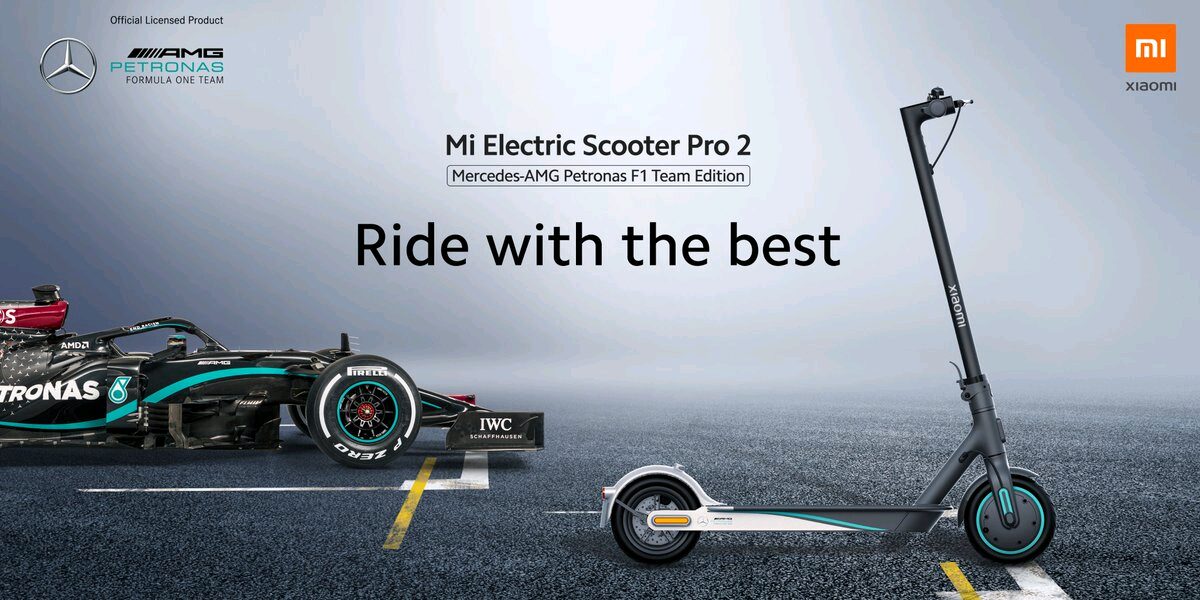 Xiaomi Electric Scooter Pro 2 Mercedes AMG/Petronas Edition